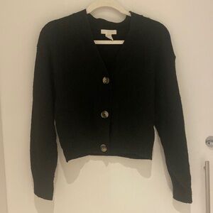H&M Black Cardigan Size Small